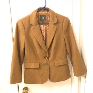 Tan Petite Blazer